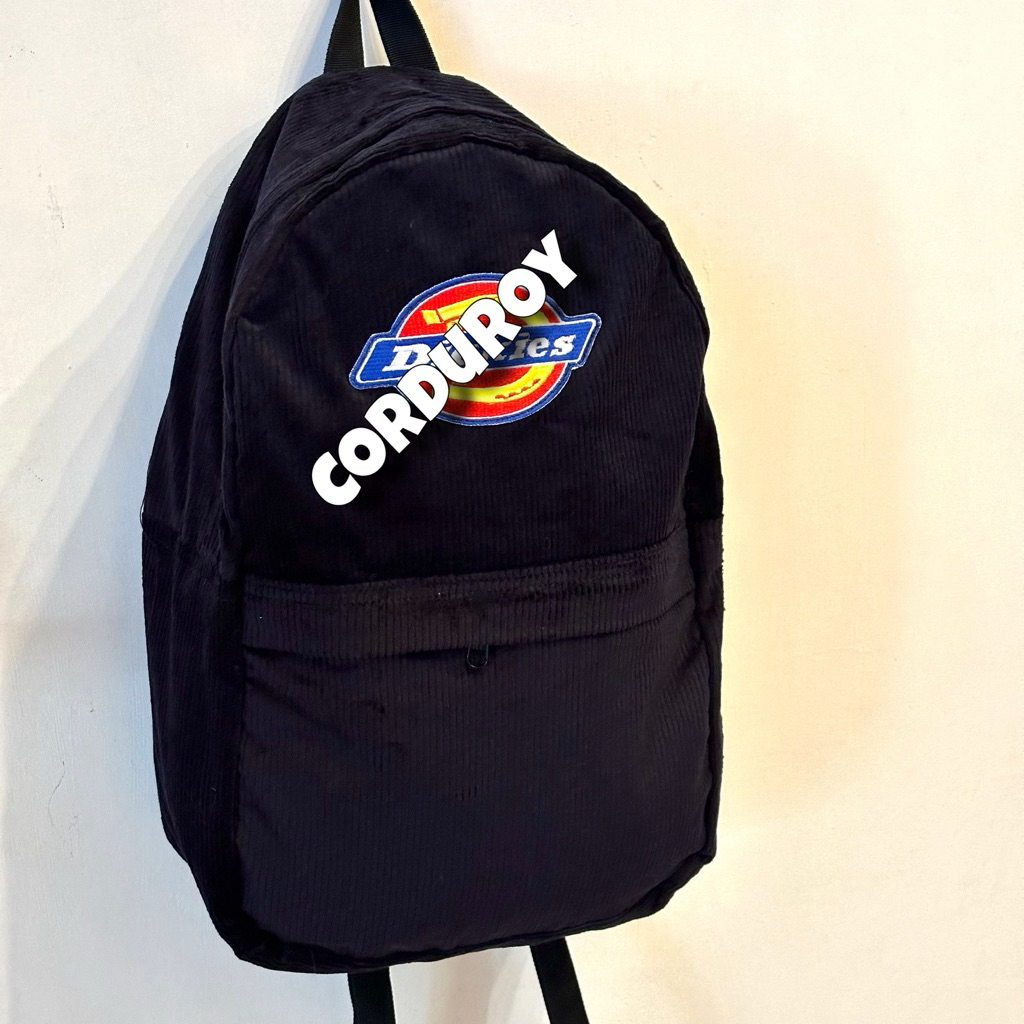 tas ransel corduroy bagpack corduroy tas sekolah corduroy