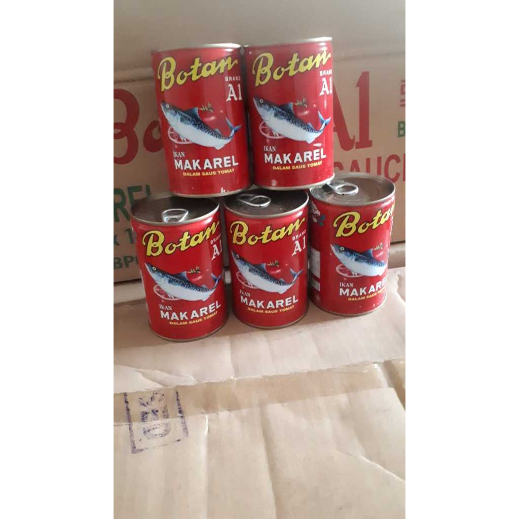 

Sarden Botan saos tomat dalam kaleng ikan sarden 425 gr