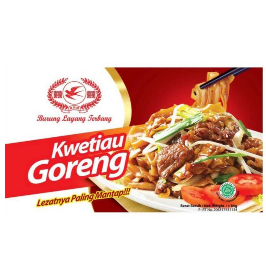 

Burung Layang Terbang Kwetiau Goreng Instan 85gr