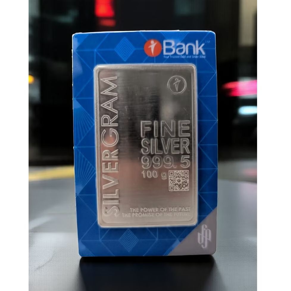 Silvergram Perak Batangan 100gr Sertifikat resmi Inverstasi Perak 999 Fine Silver Koleksi