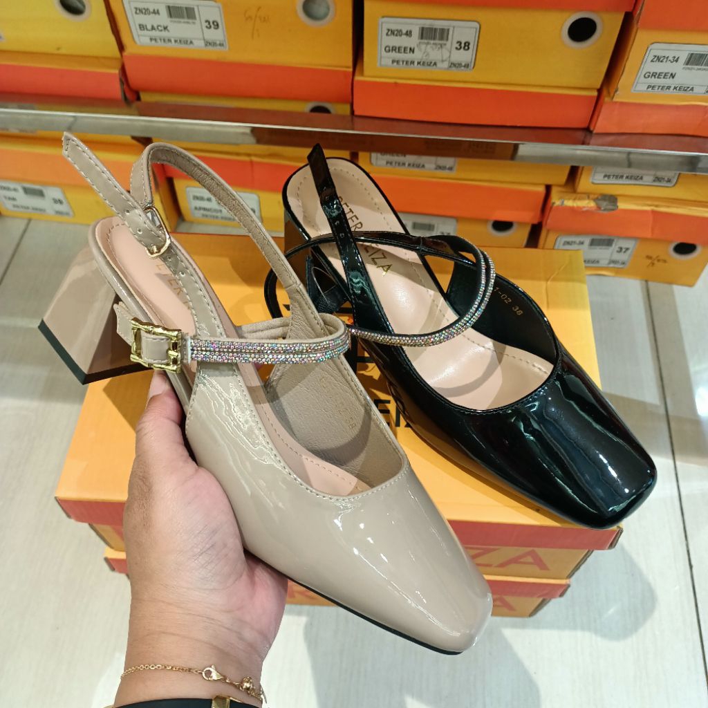 sepatu wanita heels 5cm PETER KEIZA original matahari