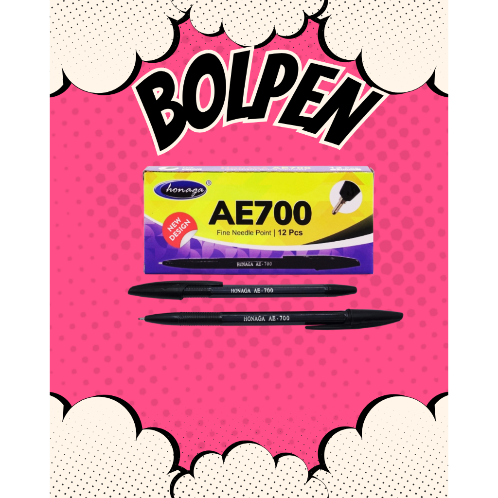 

Bolpen Honaga AE 700 satuan, pack