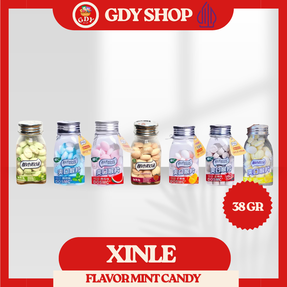 

Permen Xinle Dosmc / Xinle Dosmc | 38gr | Banyak Varian Rasa