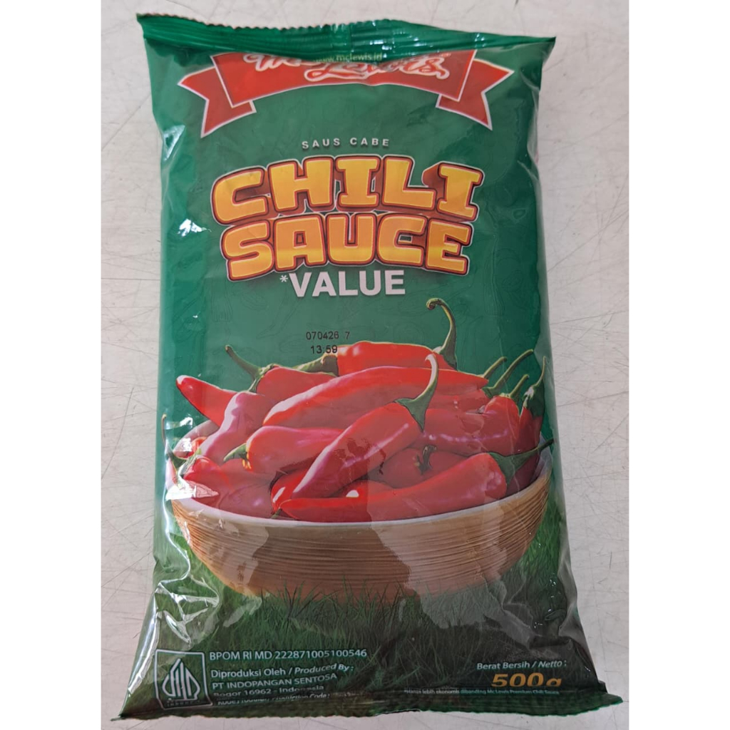 

Mc Lewis Saus Cabe 500 gr