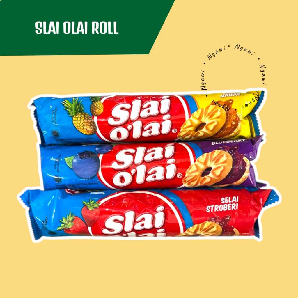 

SLAI OLAI ROLL ROMA BISKUIT 128 GR