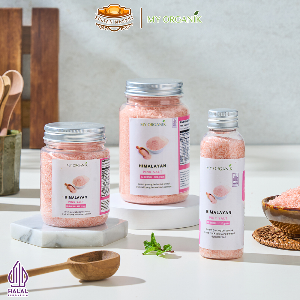 

My Organik Garam Himalaya Original Himalayan Pink Salt Premium Origanic