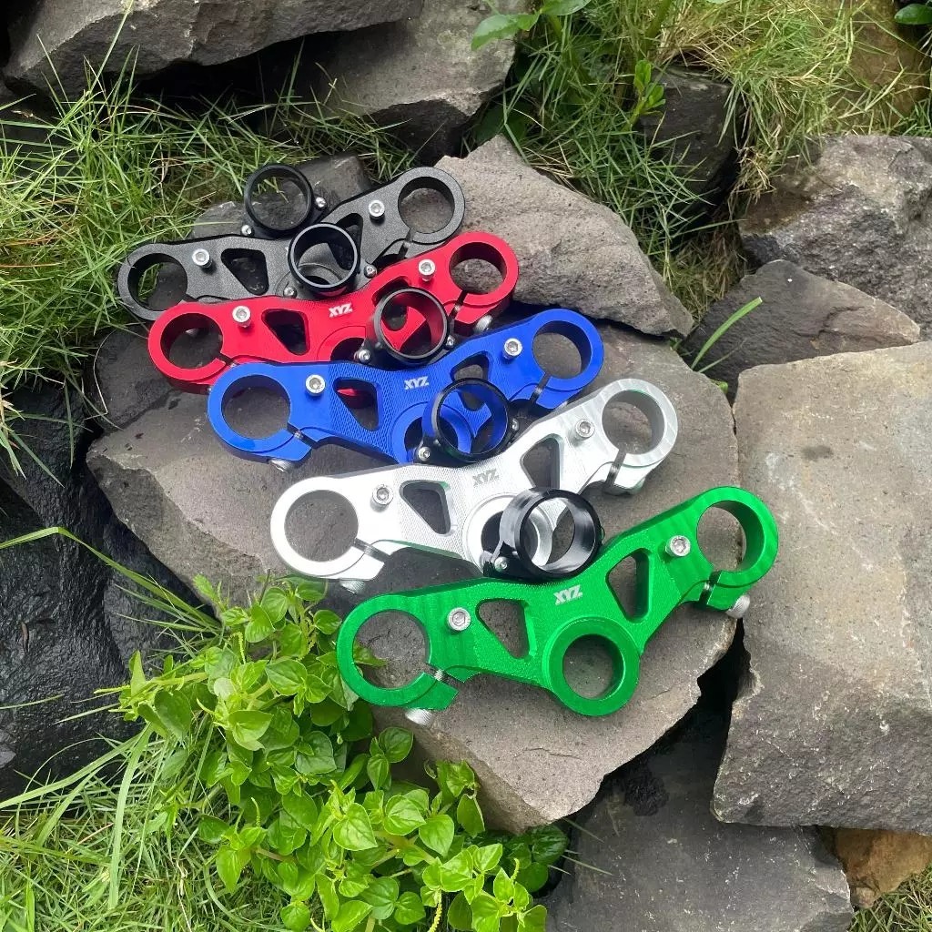 TRIPLE CLAMP SEGITIGA ATAS KAWASAKI NINJA RR