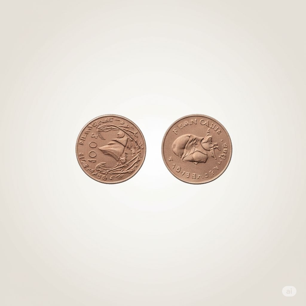 koleksi koin kuno Koin 100 Francs – Polynésie Française (Polinesia Prancis)