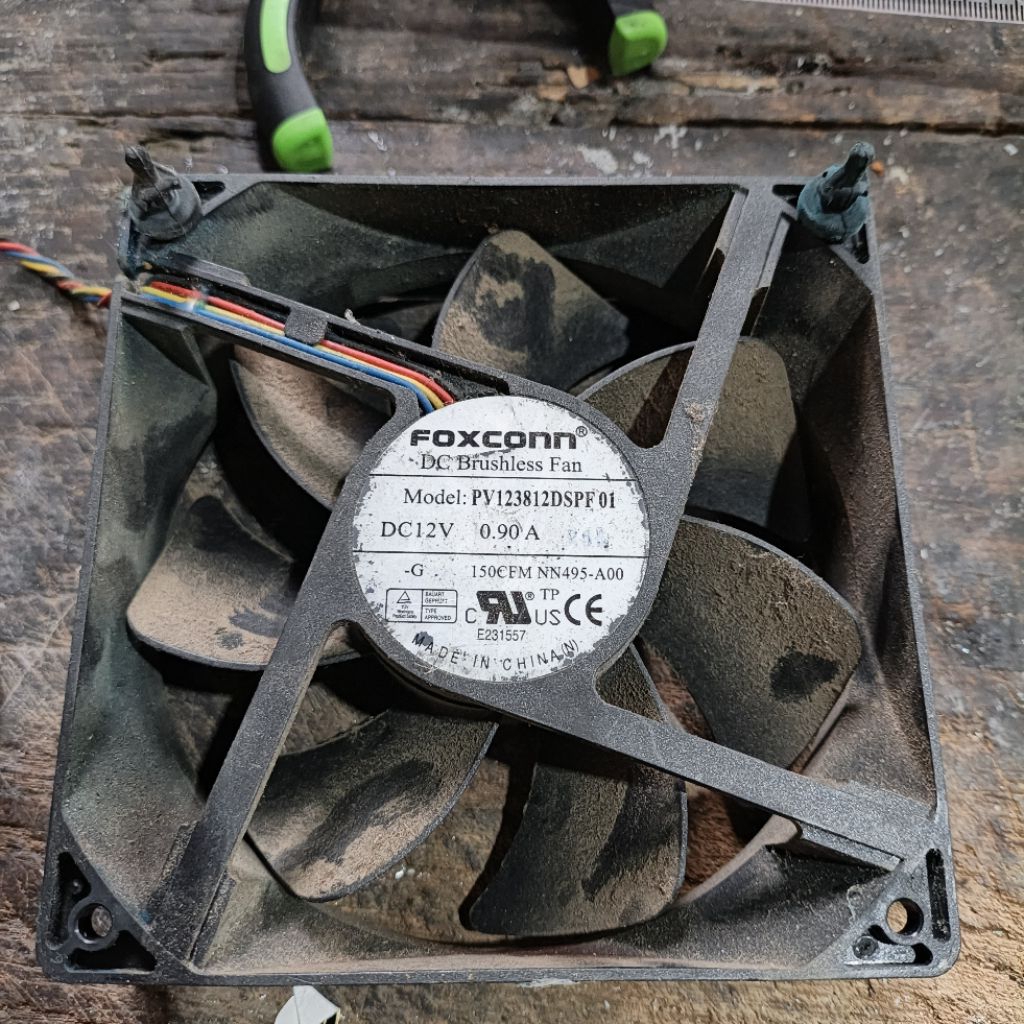 kipas 12 volt 12 cm high speed ball bearing