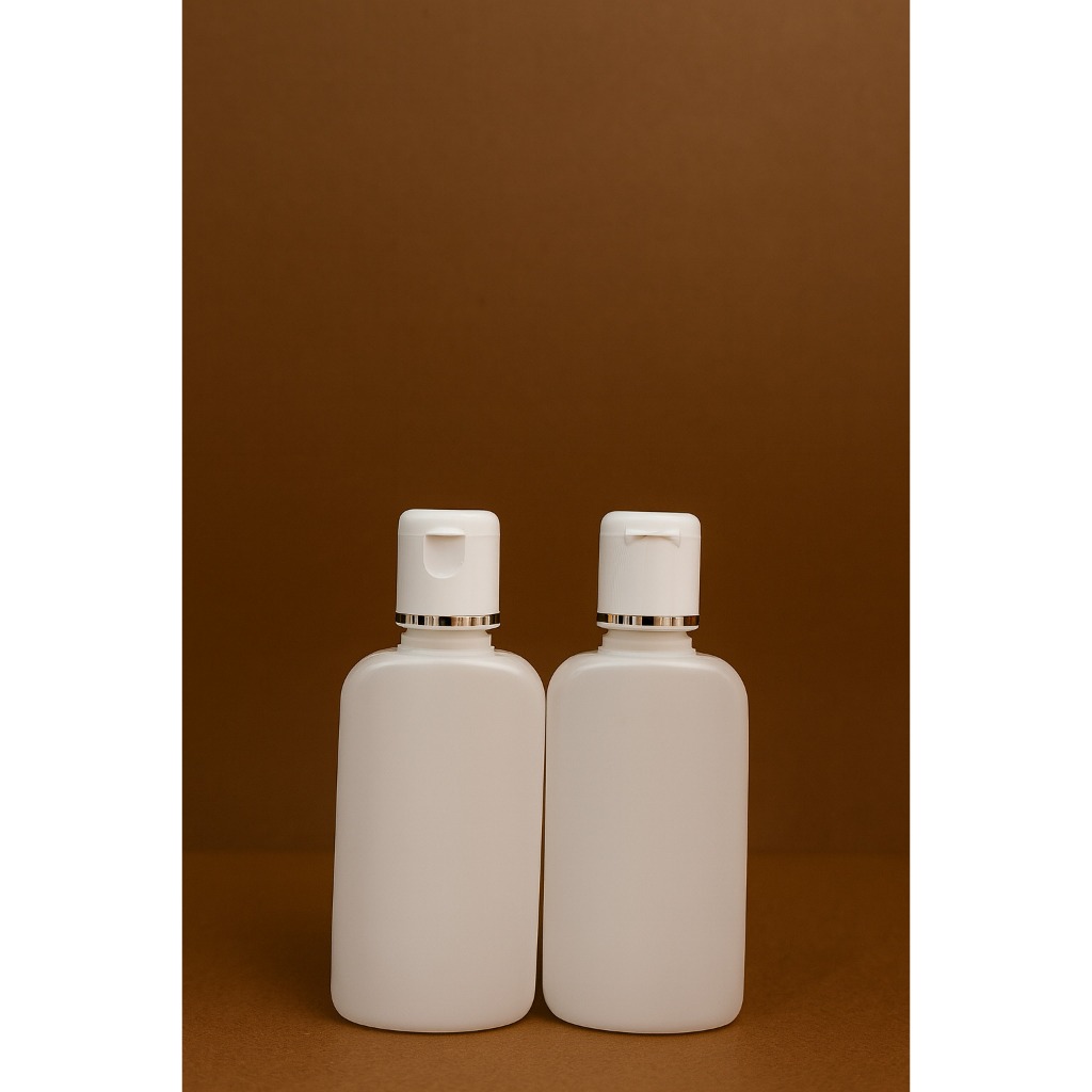 Botol Toner Sabun Lotion DKS Gepeng 60 Ml Fliptop