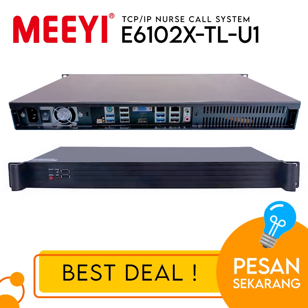 IP Intercom Nurse Call System Server 400 Tombol Alfanumerik - Server Sistem Panggil Interkom Perawat