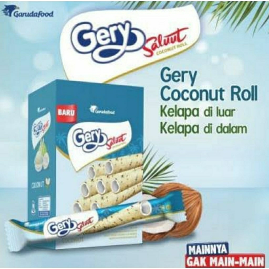 

Garuda Gery Saluut Coconut Roll ( isi 24pcs /6gr )