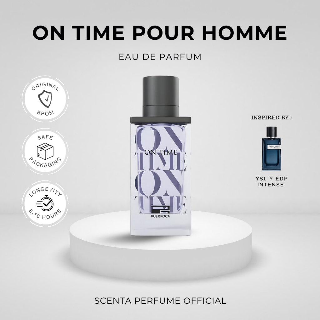 Afnan Rue Broca On Time Pour Homme Eau De Parfum 100ML Parfum Pria
