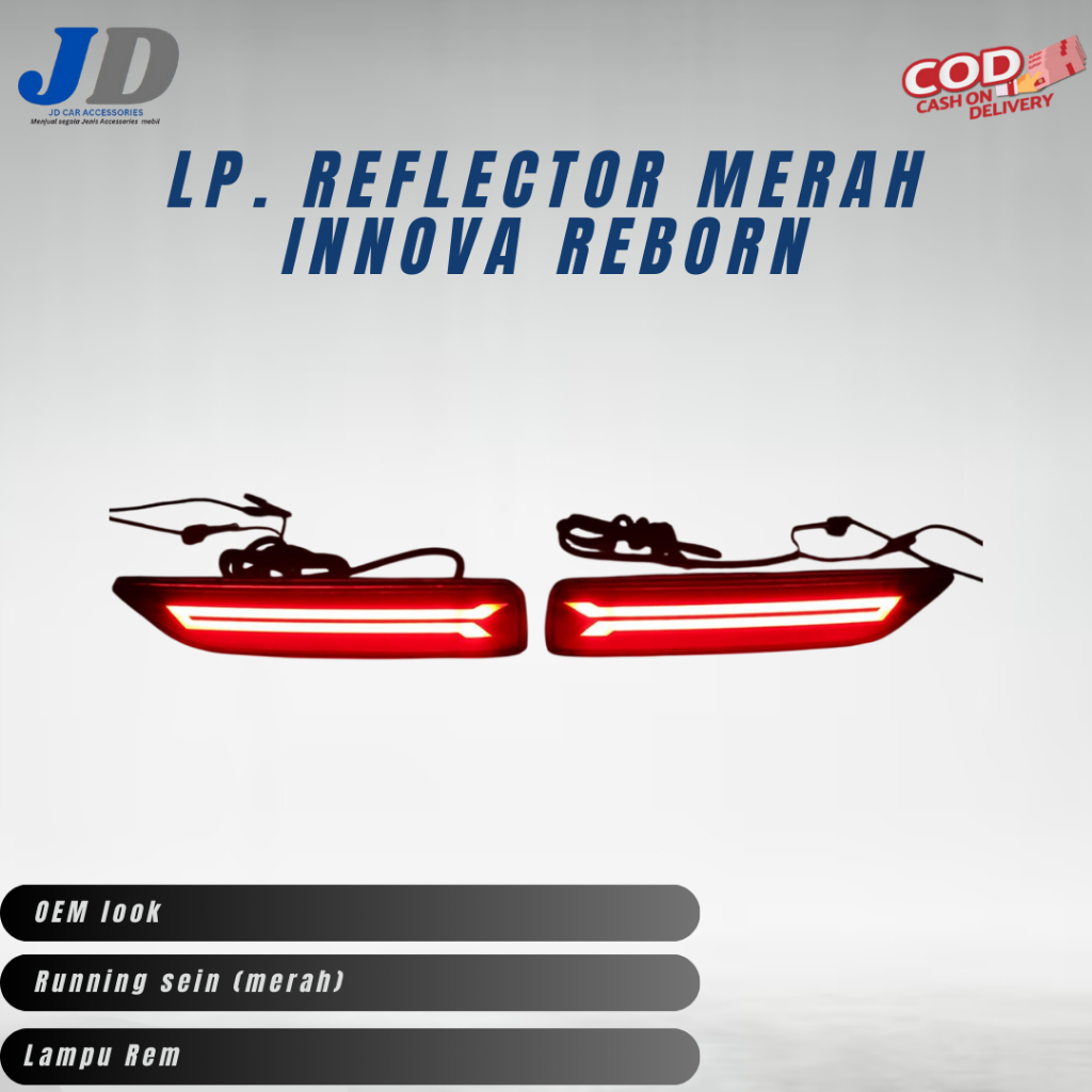 lampu bumper innova reborn/lampu reflector innova reborn/mika kucing innova reborn