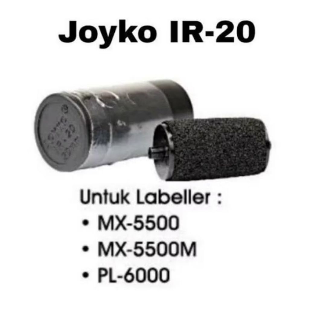 

INK ROLLER JOYKO IR-20 / TINTA HITAM LABEL HARGA LABELLER