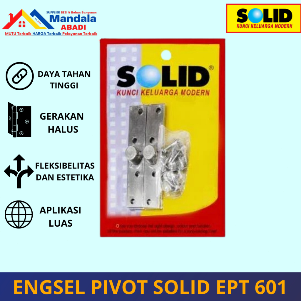 Engsel Pivot Solid Ept 601