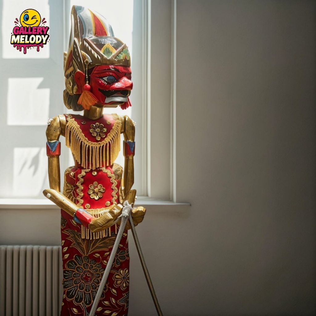 Wayang Golek Rahwana Uk 50cm