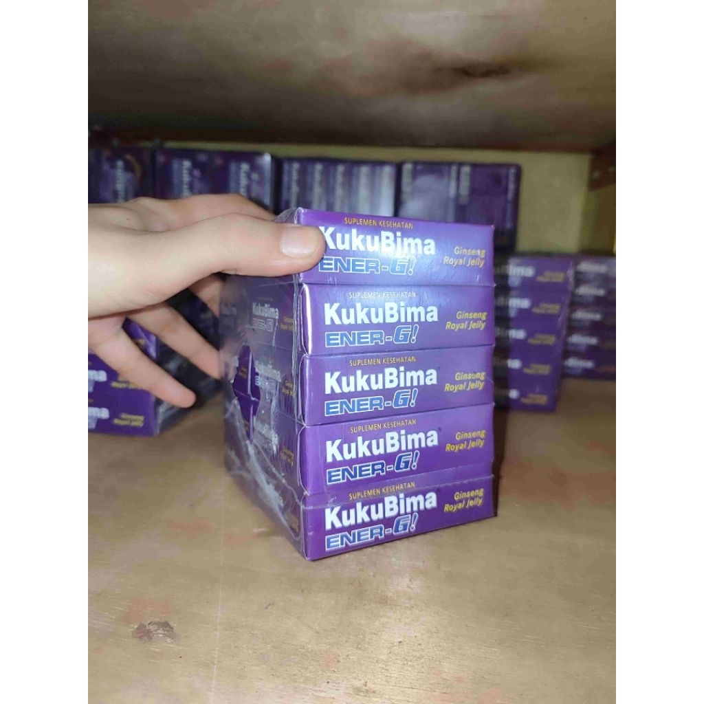 

Kukubima ener-G! 1 slop 6 x 10ktk minuman suplemen kesehatan