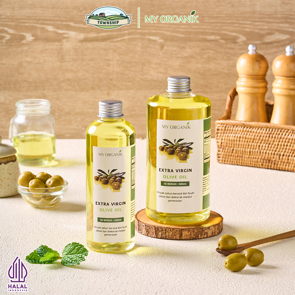 

My Organik EVOO Minyak Zaitun Murni Extra Virgin Olive Oil 500 ml 250 ml