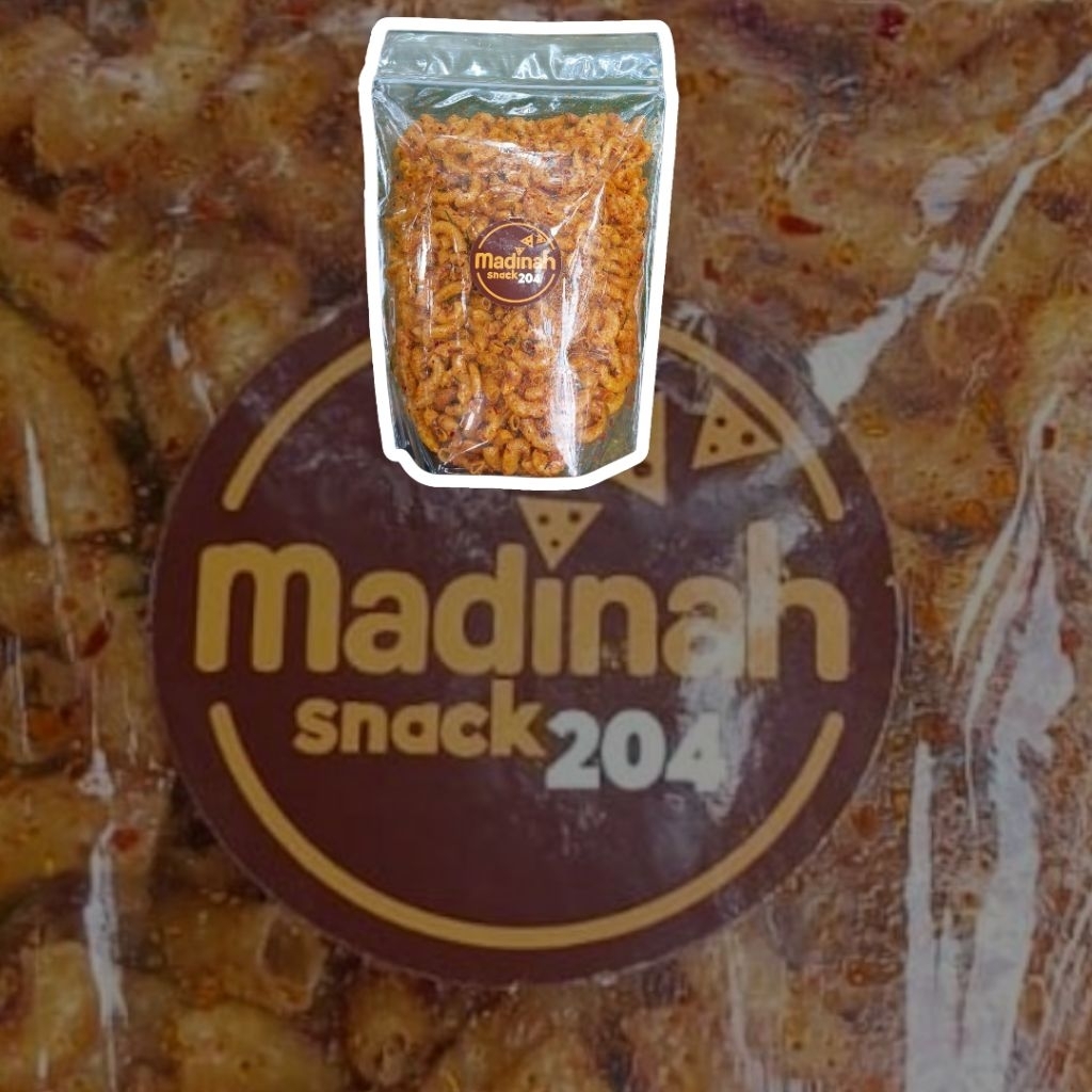 

Makroni kriuk pedas daun jeruk dan original 500gr dan 250gr