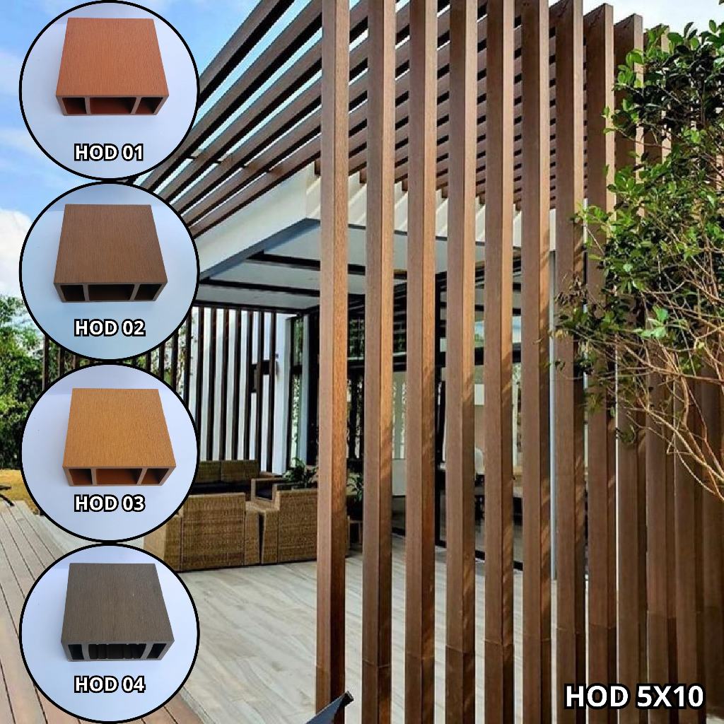 Wall Panel Outdoor / Wall Panel PVC / Panel Dinding / Panel PVC Motif Kayu / Panel Exterior PVC Luar