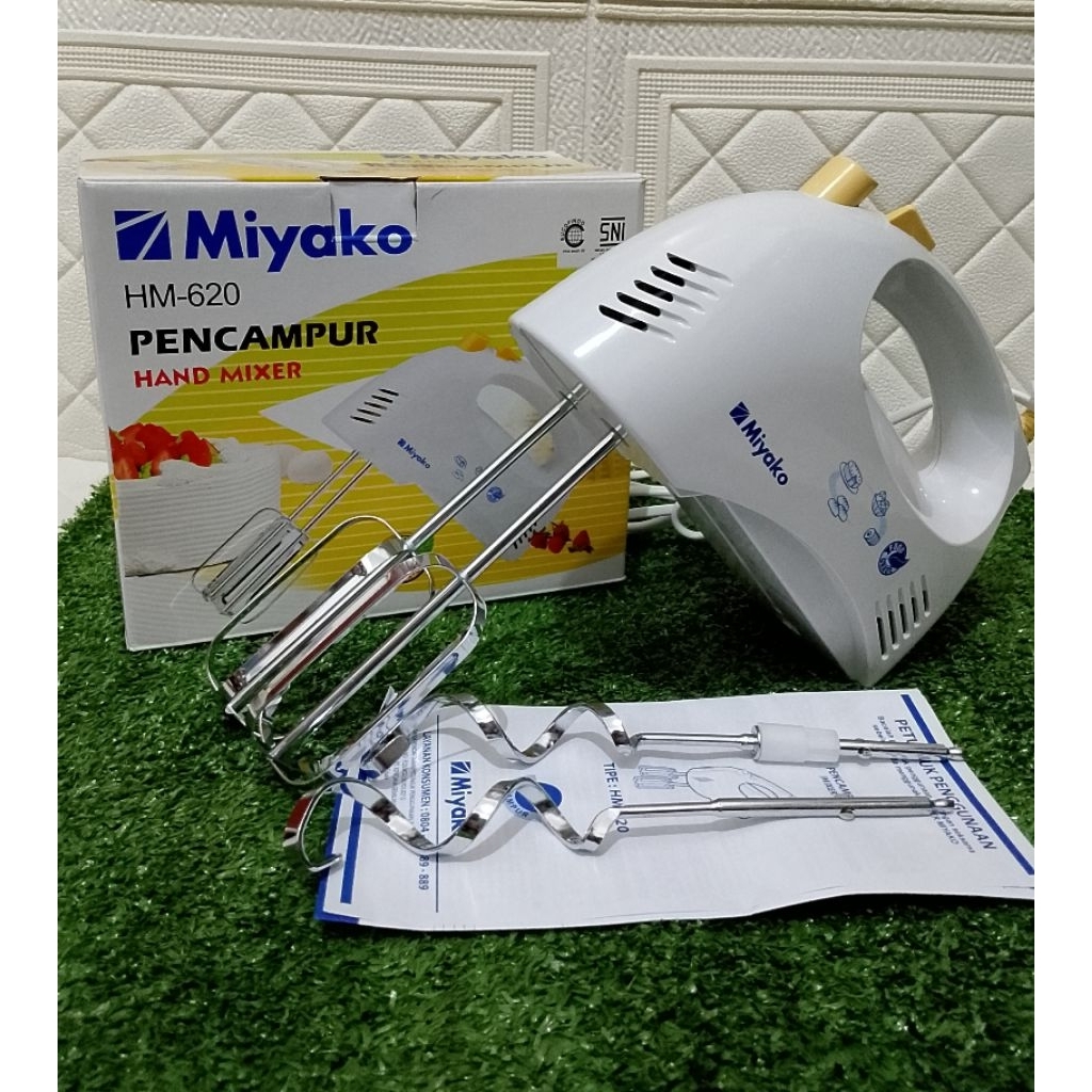 Mixer Miyako tangan tanpa mangkok barang garansi resmi original 100%asli