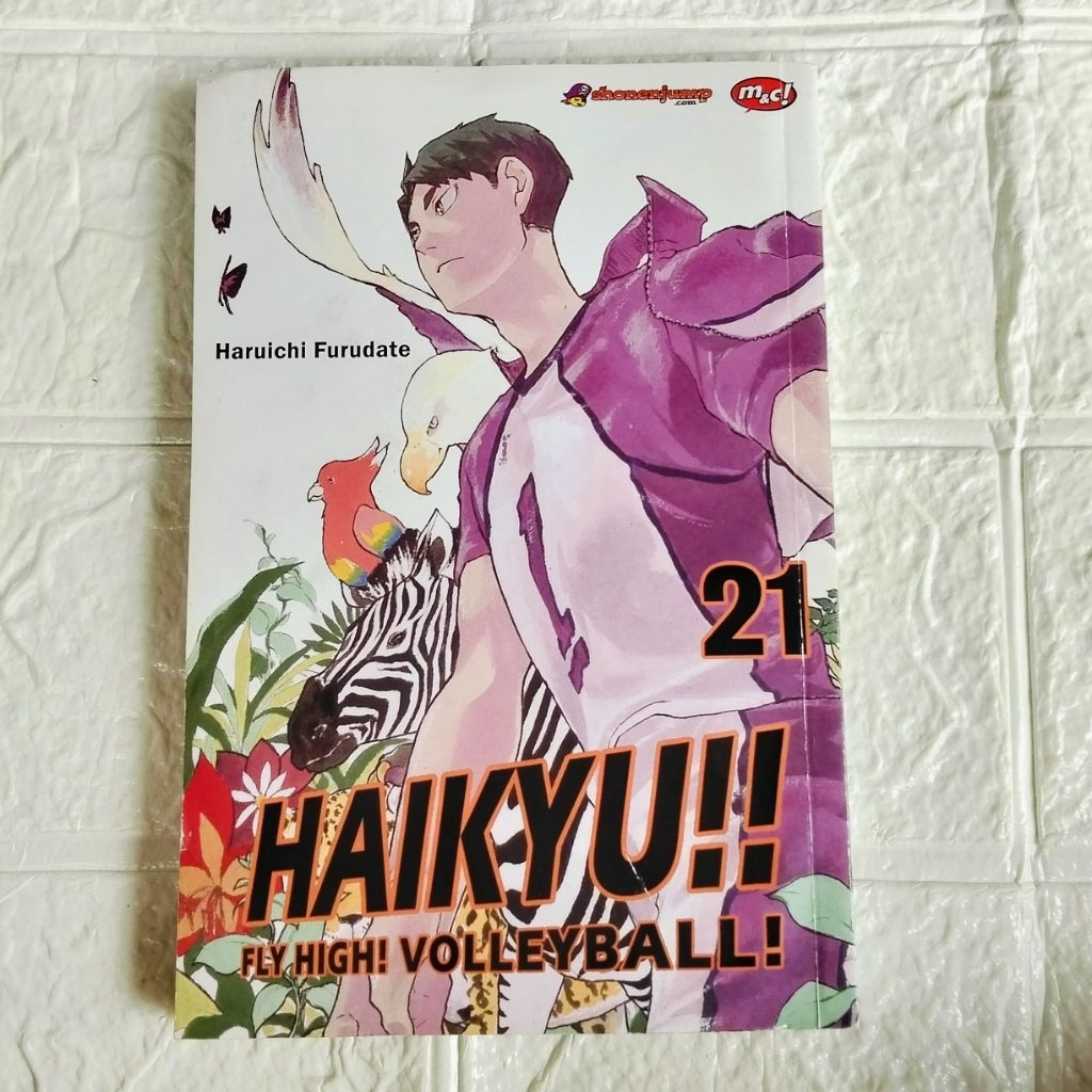 [PRELOVED ORI] KOMIK HAIKYUU VOL 21