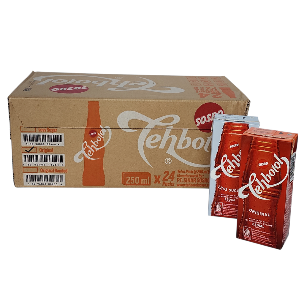 

Teh Botol Sosro Kotak KARTON - Netto 250 ml x 24 pcs