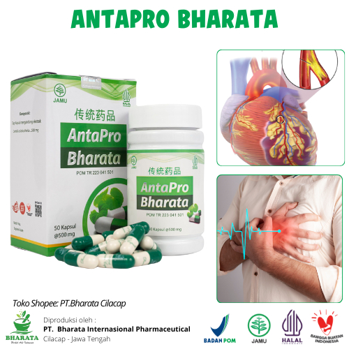 Obat Penyakit Jantung Obat Jantung Koroner Obat Jantung Bengkak ANTARPO BHARATA ORIGINAL