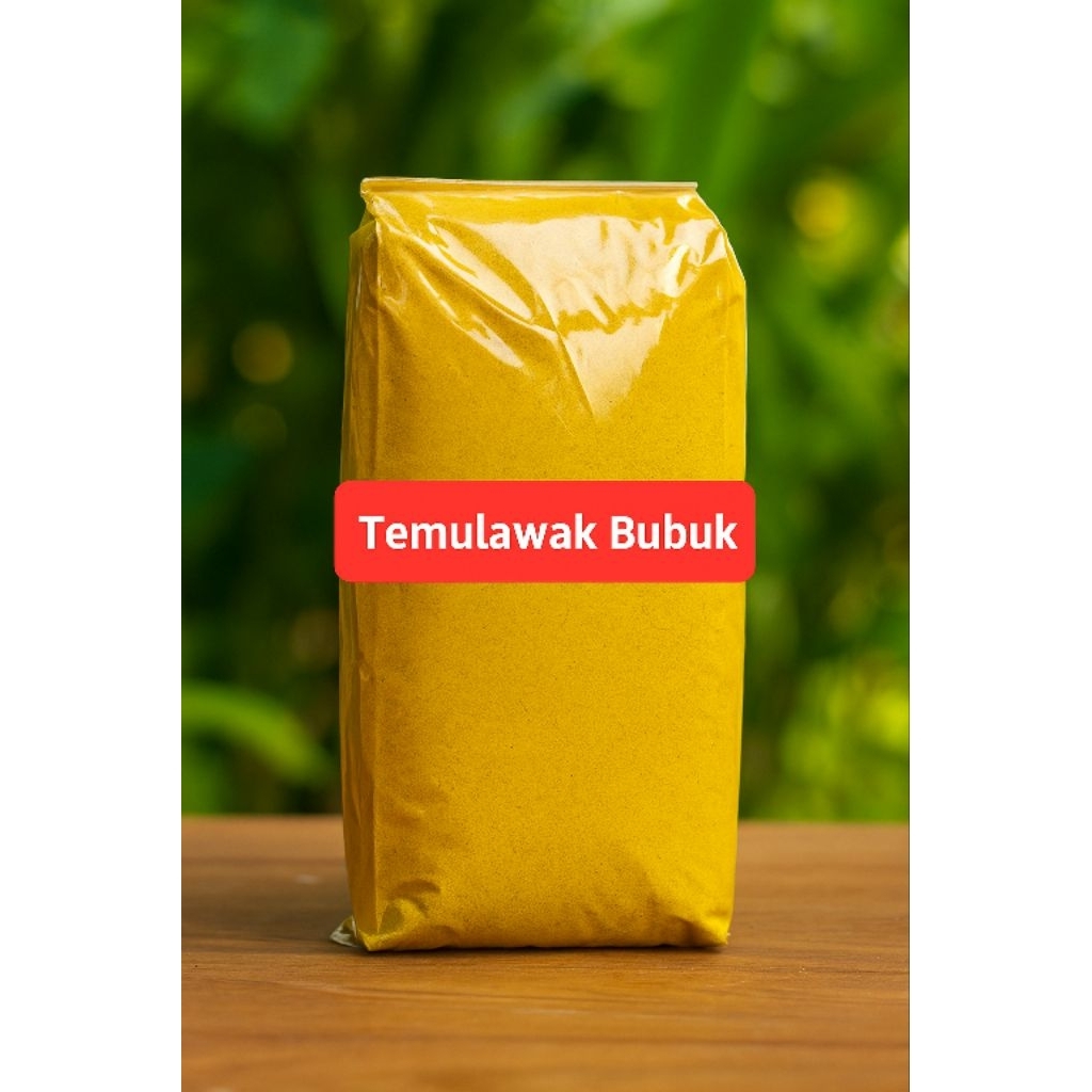 

Temulawak Bubuk Asli Murni Kemasan 100 gram