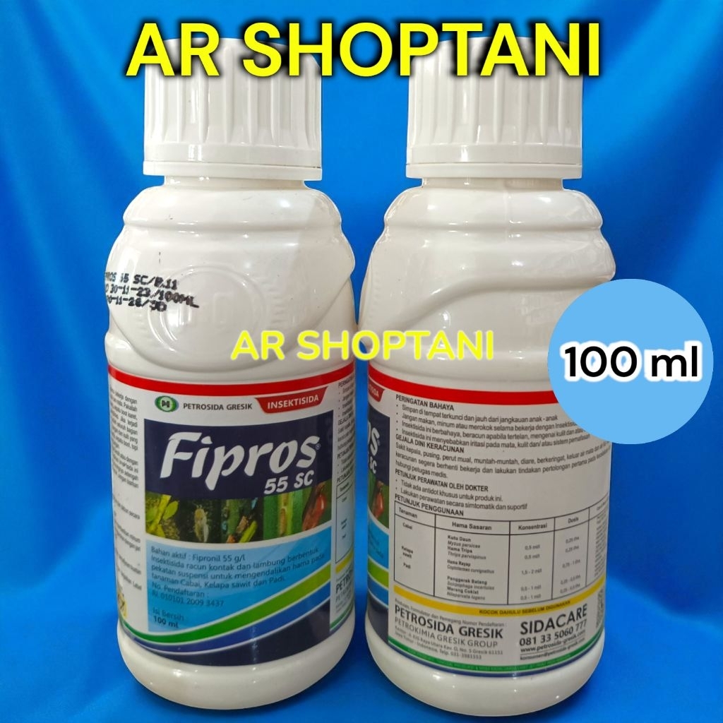 insektisida FIPROS 55sc kemasan 100ML untuk hama tanaman