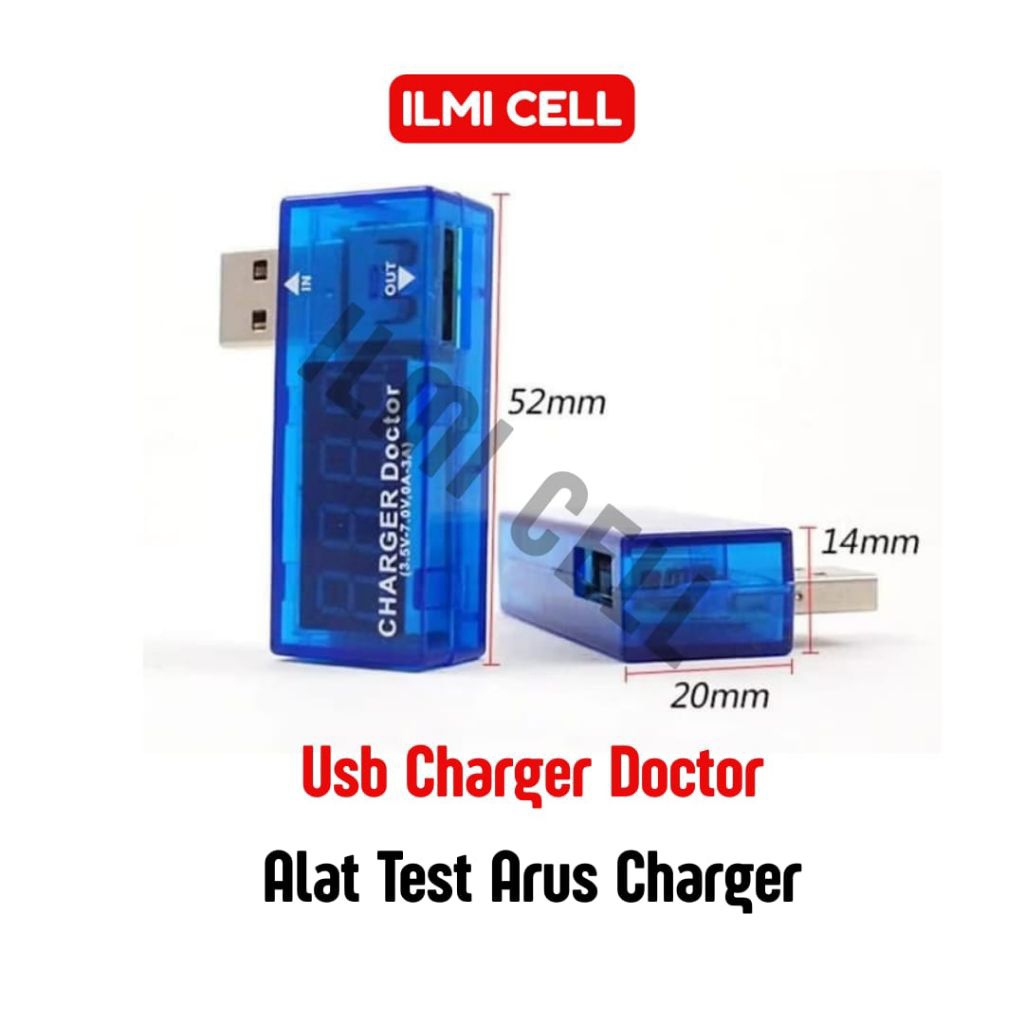 USB CHARGER DOCTOR ALAT PENDETEKSI ARUS TEGANGAN CHARGER