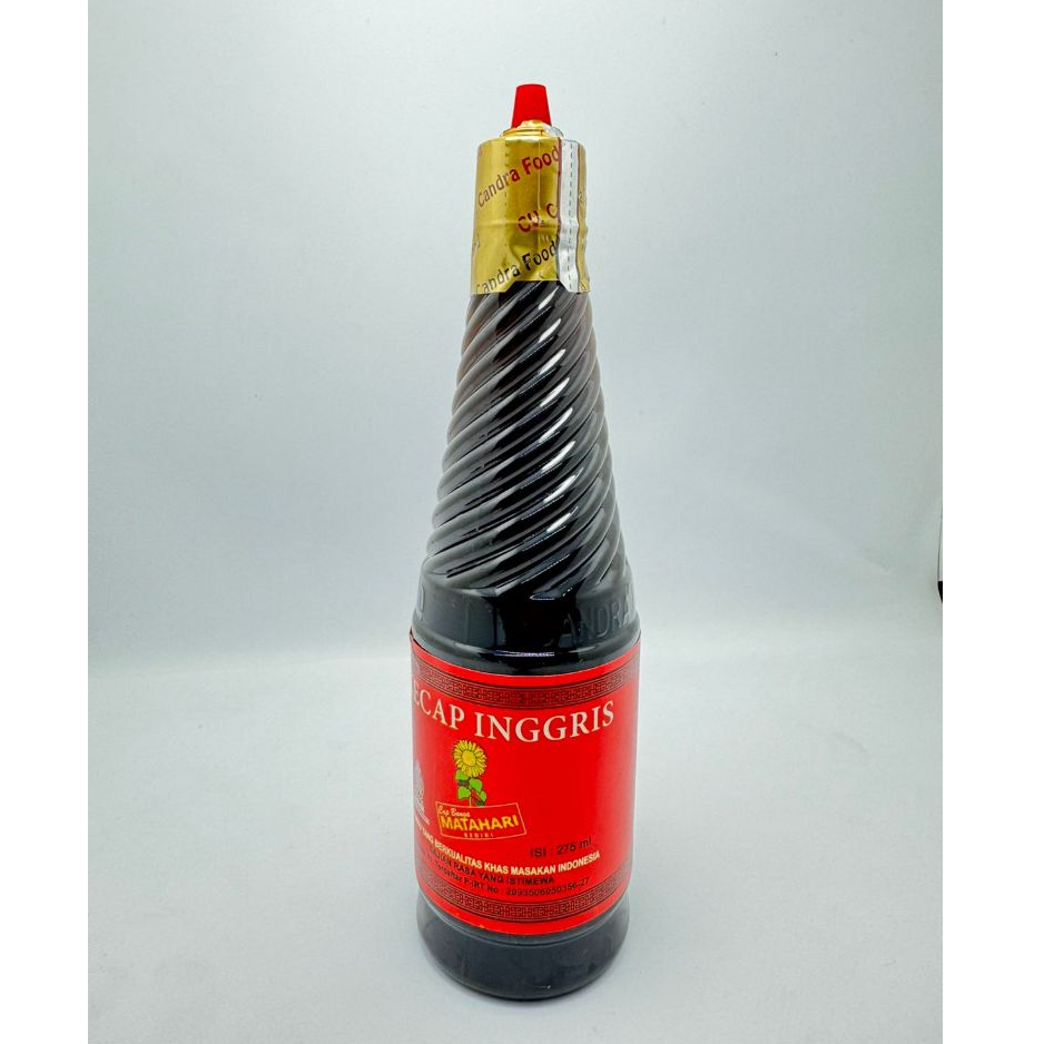 

Kecap Inggris Original – Saus Asin Gurih Serbaguna - Cap Bunga Matahari 275ML