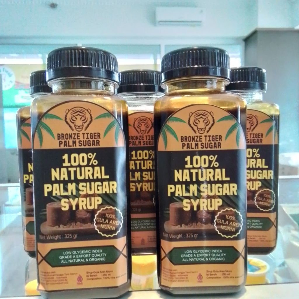 

Bronze Tiger Palm Sugar 100% Natural Syrup 250ml