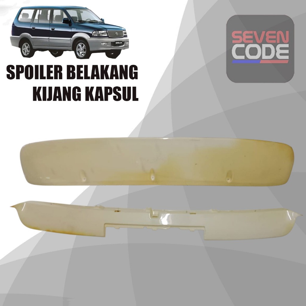 SPOILER KIJANG KAPSUL 1997-2000 PLASTIK WING BAGASI ATAS KIJANG KAPSUL 1997-2000 PLASTIK