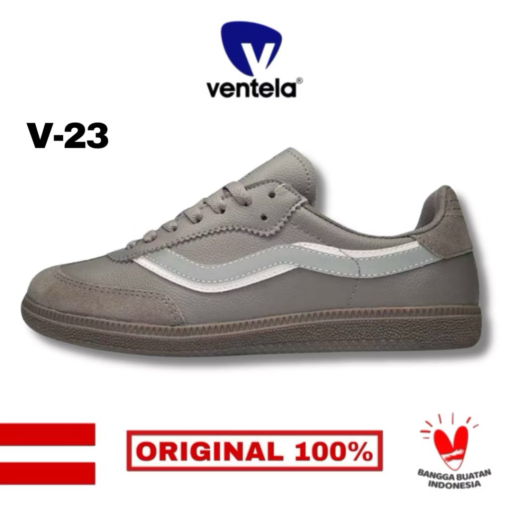Sepatu Ventela V23 Grey 100% Original