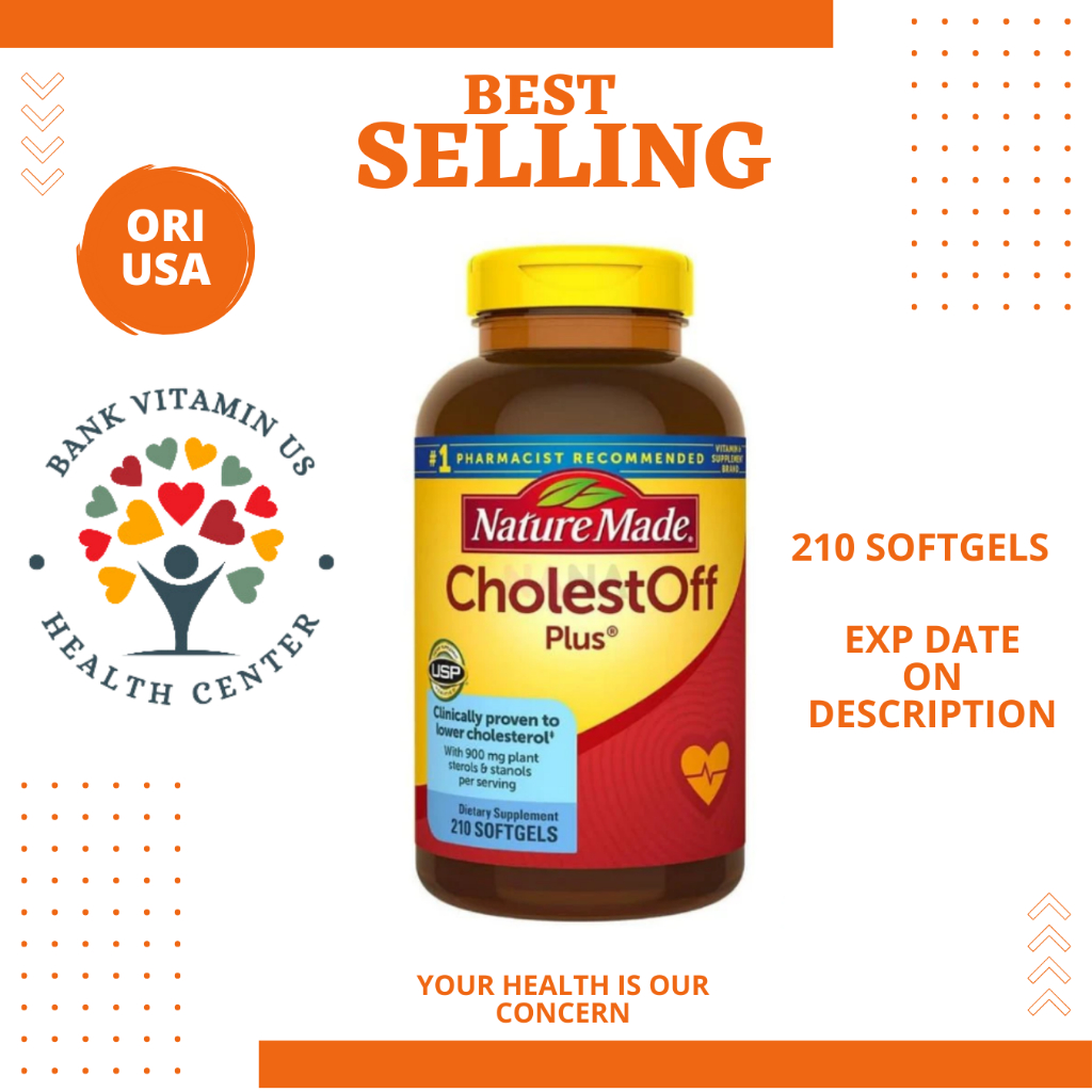 Nature Made CholestOff Plus 210 softgels