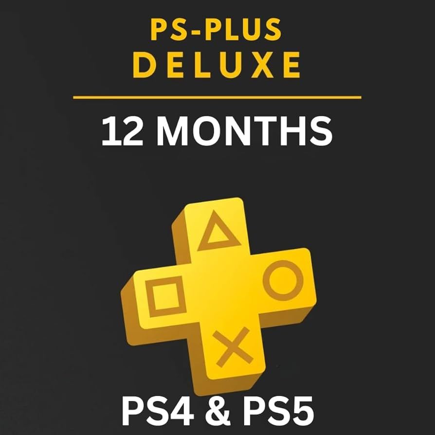 Playstation Plus Deluxe 1 Tahun PS4 & PS5