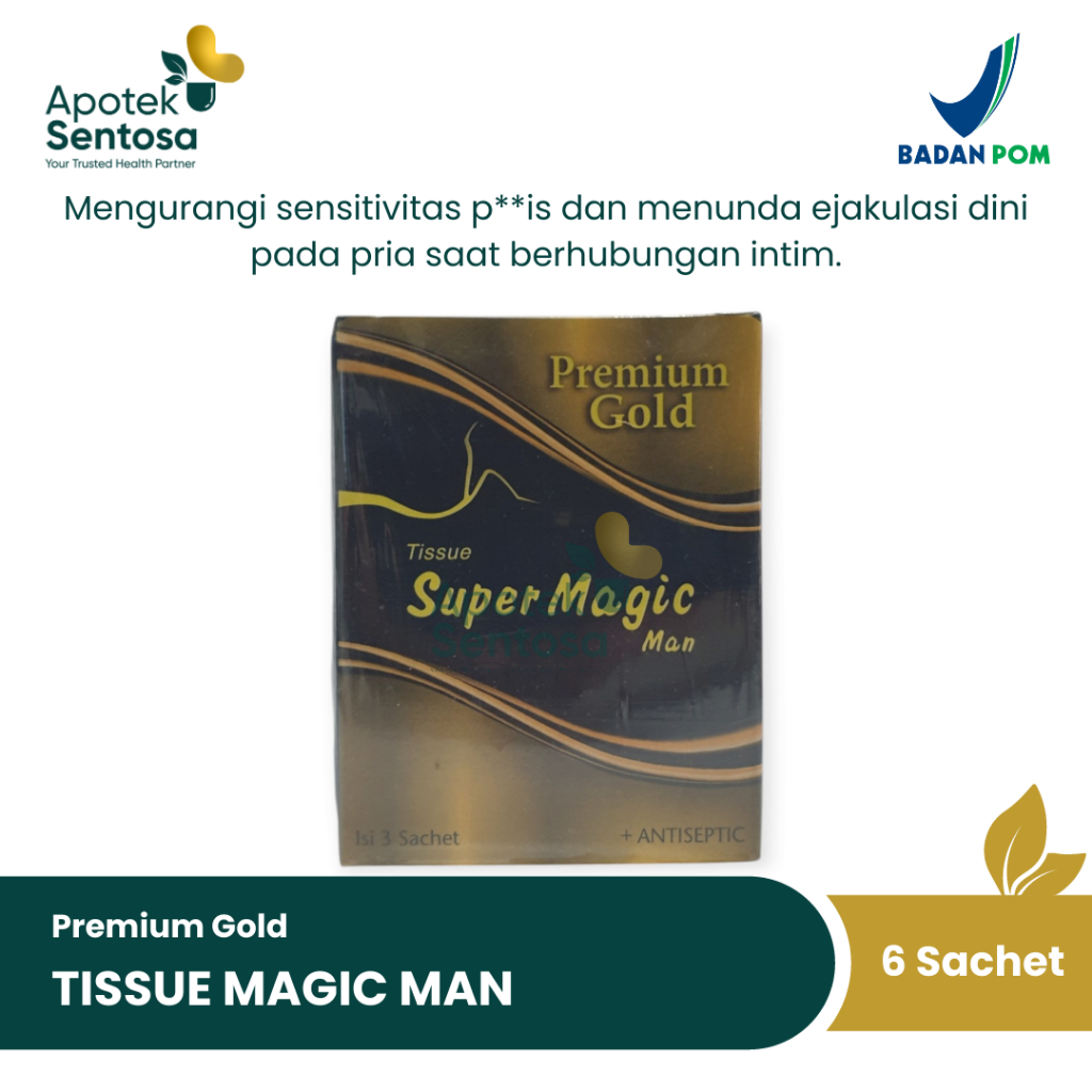 Tissue Super Magic Man Premium Gold