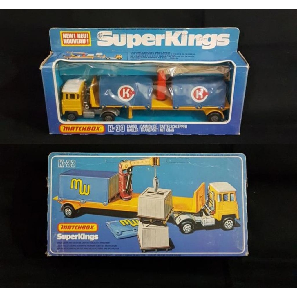 Matchbox Super Kings K33 Cargo Hauler Truck