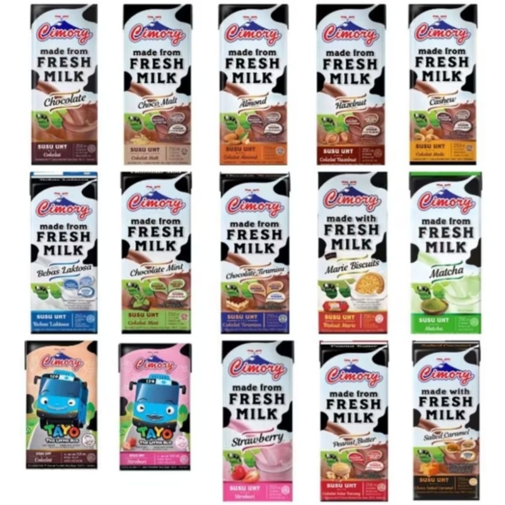 

CIMORY UHT fresh milk 250ml/ SUSU UHT
