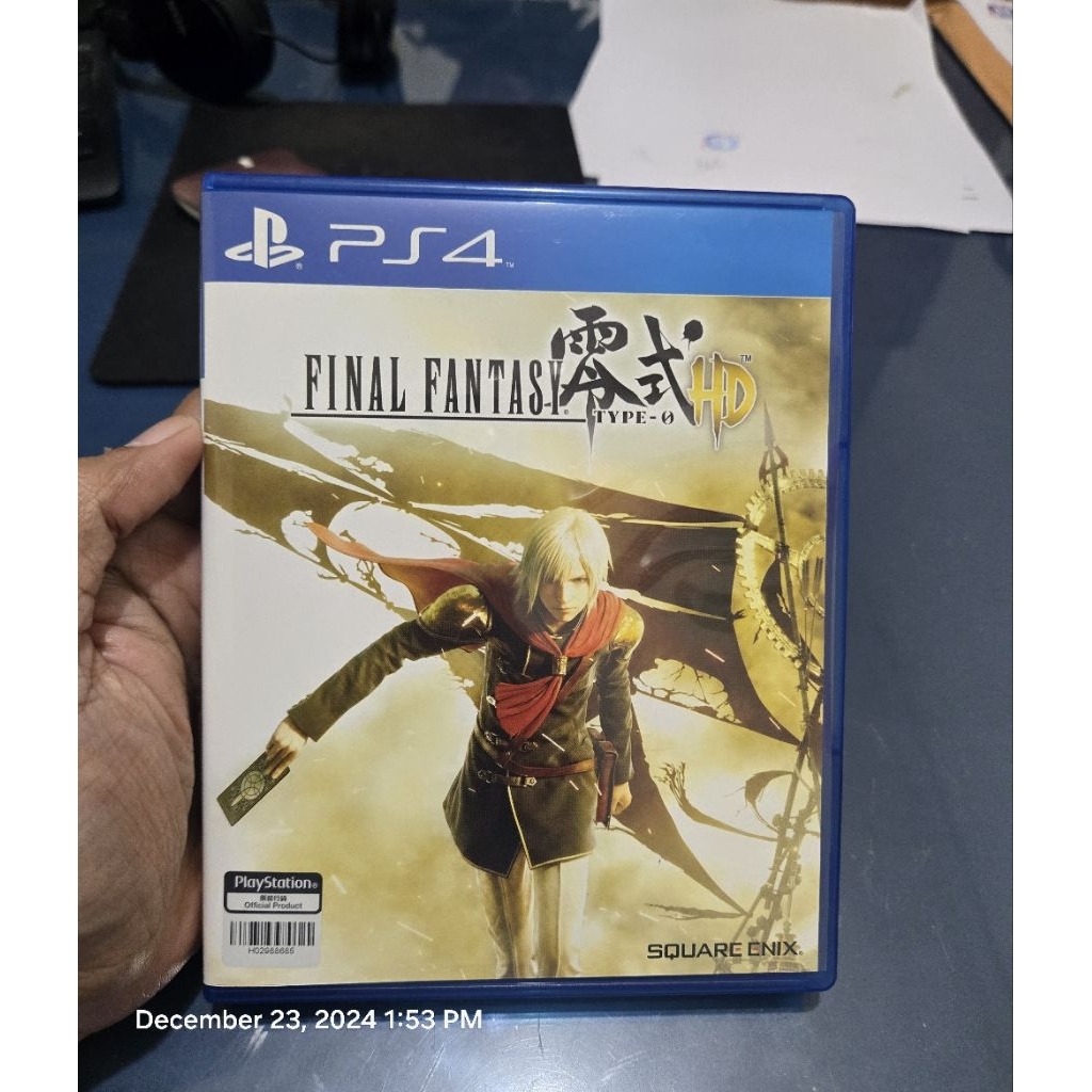 Kaset PS 4 Final Fantasy type O reg 3