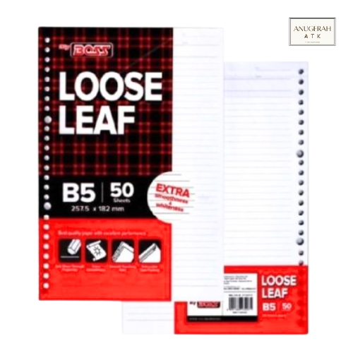 

Loose Leaf Big Boss B5 50 Lembar