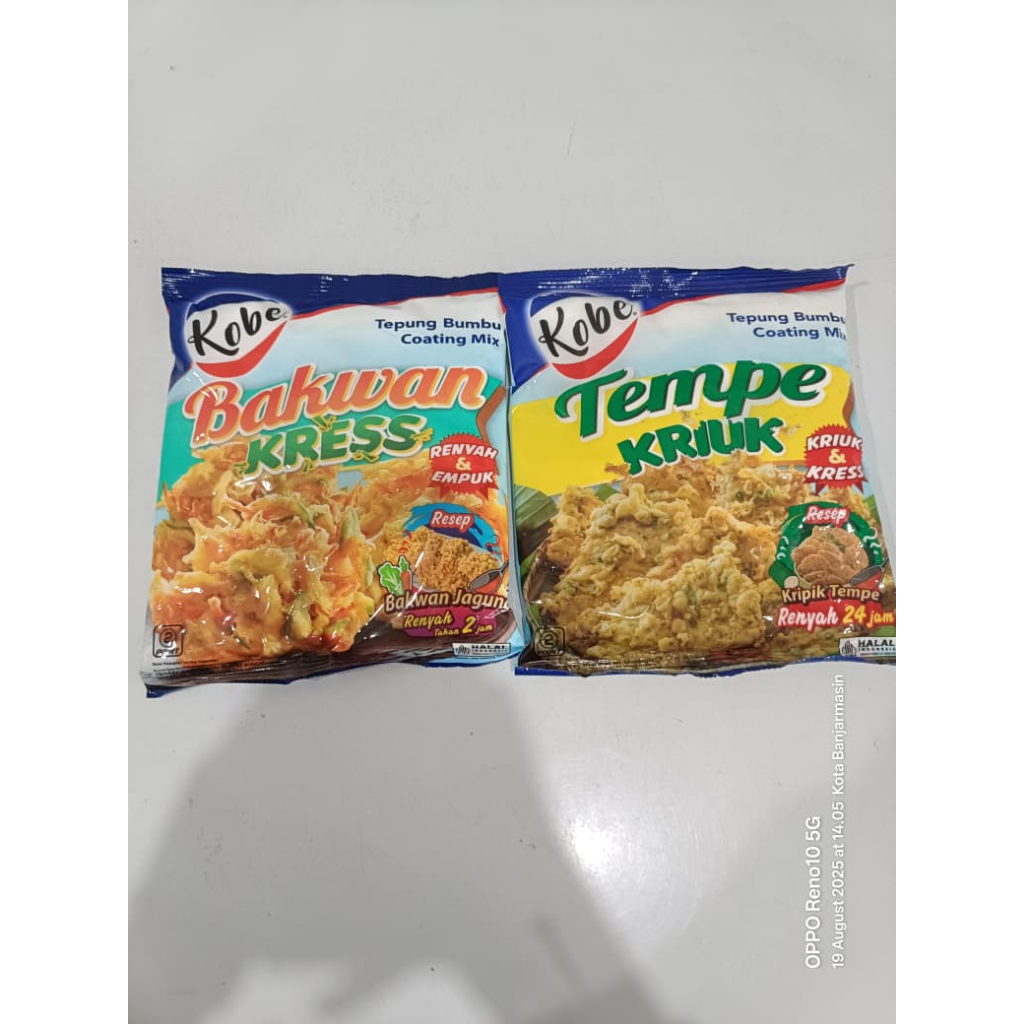 

Kobe Tepung Bumbu Bakwan & Tempe (2pcs)