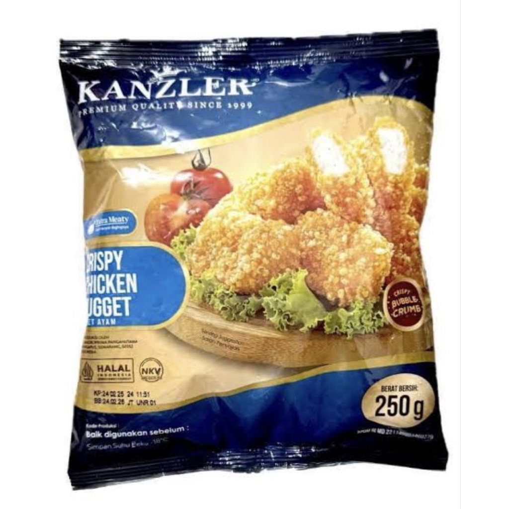 

Kanzler Crispy Chicken Nuggets 250gr
