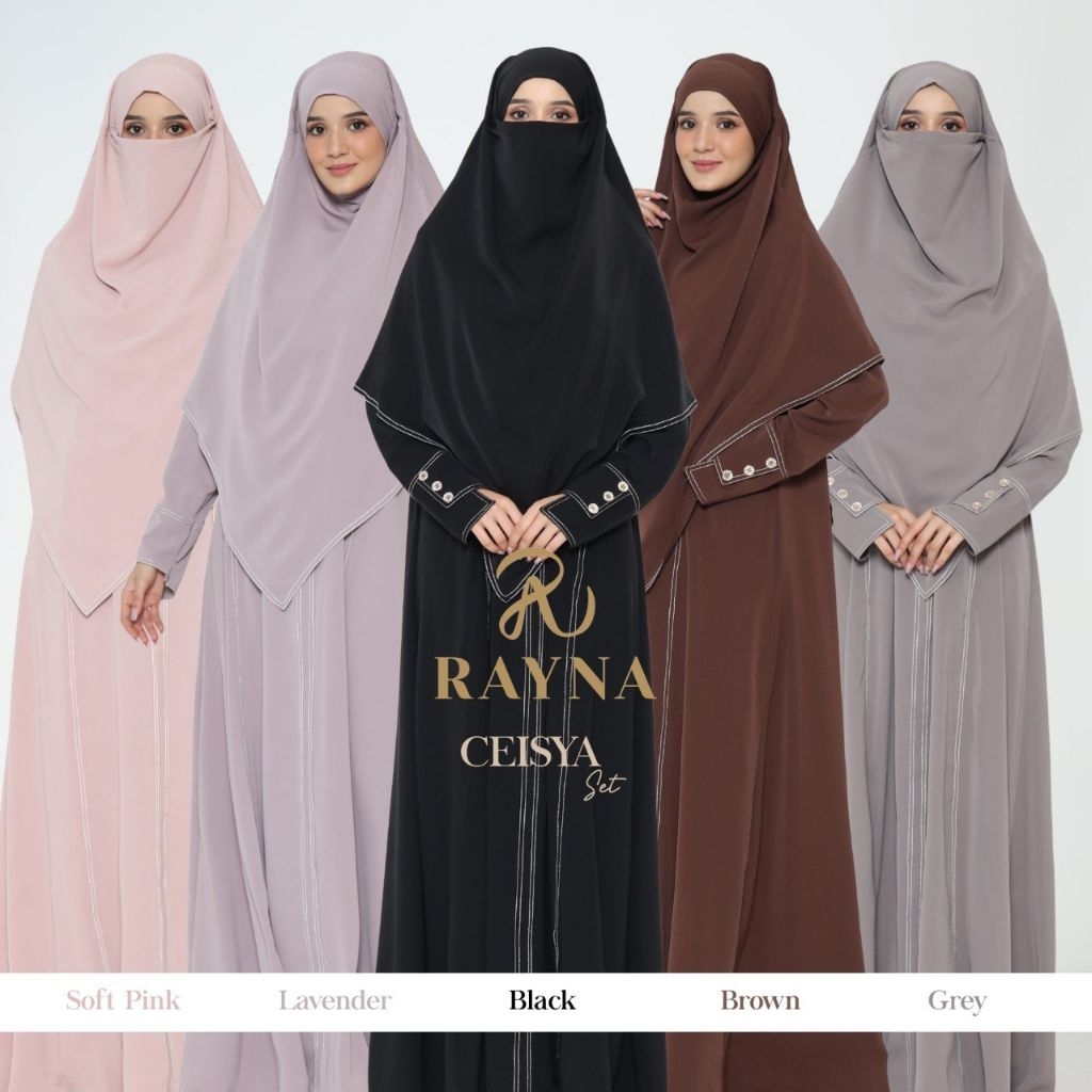 Ceisya set syari umroh series original Rayna