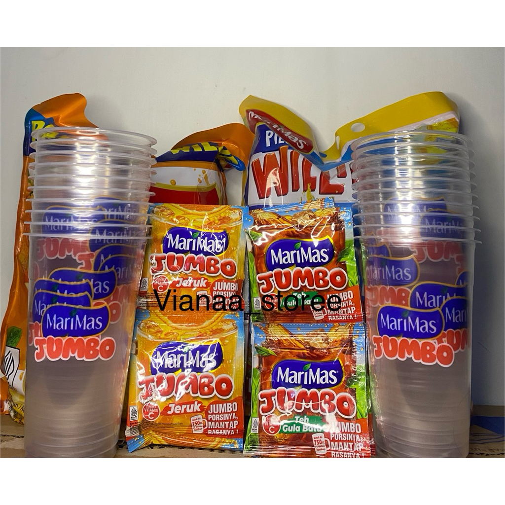 

MARIMAS JUMBO 20g ( 2rcg Gratis 20cup 22oz )