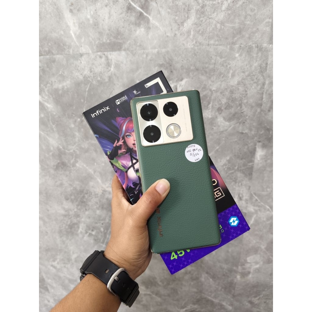 Infinix Note 40 Pro 5G 8/256gb Second Original 100% Fullset Mulus