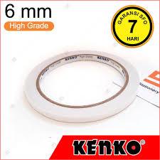 

DOUBLETAPE KENKO 1\4" SELOTIP PUTIH 1 LUSIN