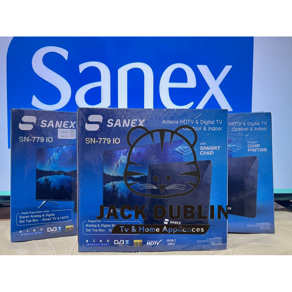 Antena TV Digital SANEX SN 779 IO Outdoor Indoor Antena HDTV SN-779 IO SN-777